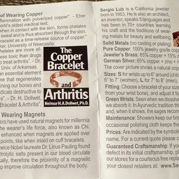 Elegant Copper Silver and Brass Twisted Cuff Bracelet with Rope Design - Picture 4 of 4